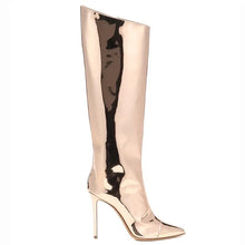 Load image into Gallery viewer, Designer boots Balmain boots ysl boots loewe sexy calf boots leather Stuart weitzman Amina muaddi 
