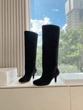 Load image into Gallery viewer, Shopluxhouse suede boots ysl bottega Yurman Yeezy revolve 
