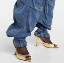 Load image into Gallery viewer, Savannah Heels || Gold
