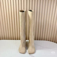 Load image into Gallery viewer, Designer boots Balmain boots ysl boots loewe sexy calf boots leather Stuart weitzman Amina muaddi 
